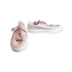 Kate Spade NY Ainslee Pink shoes pink lace-up sneakers casual Sz 8 B